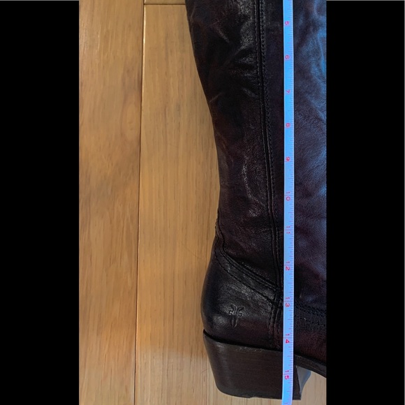 ❌SOLD❌FRYE Melissa Inside Zip Tall (7) - Picture 7 of 8